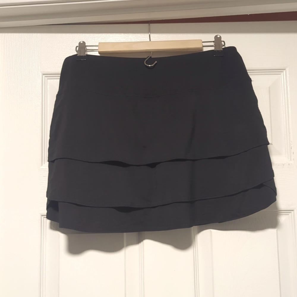 Athleta Black Skort Medium Tall